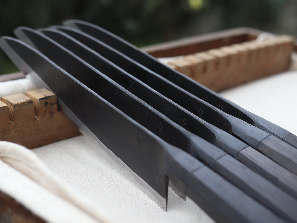 Integral bolster gyuto