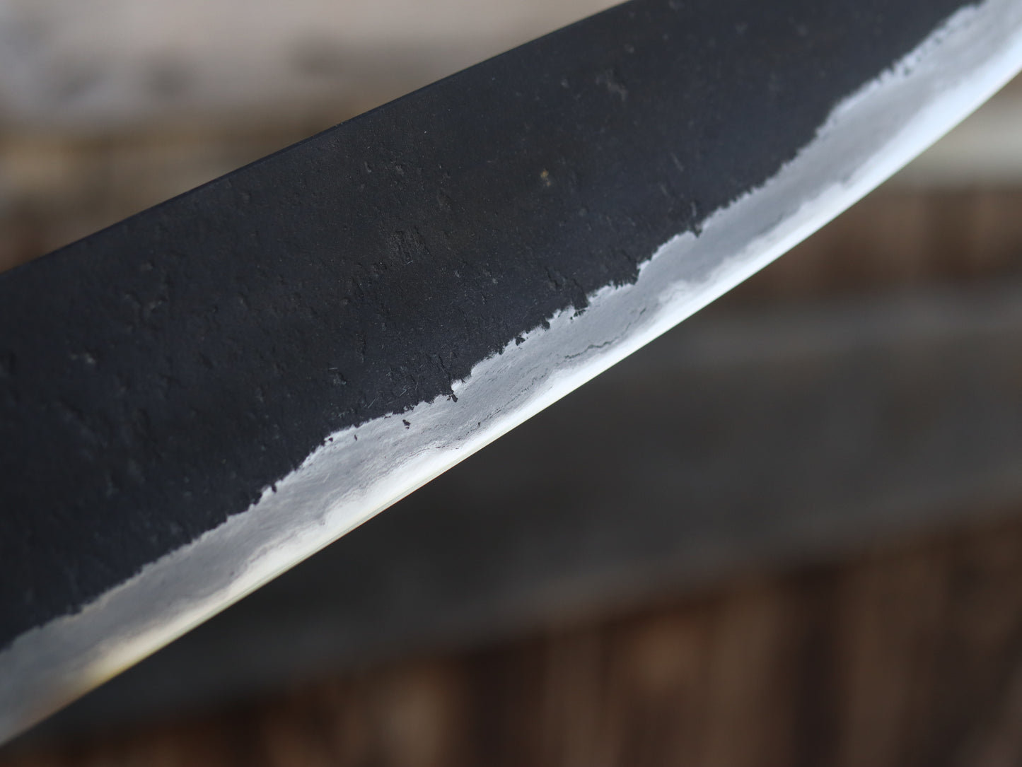 Integral bolster gyuto
