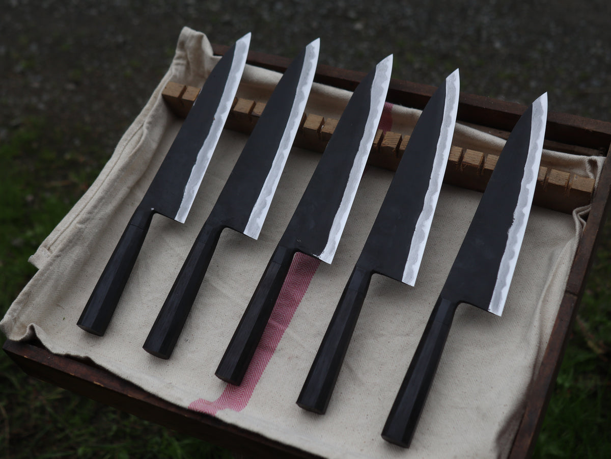Integral bolster gyuto