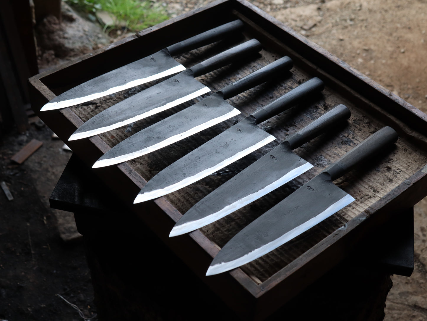 Integral bolster gyuto
