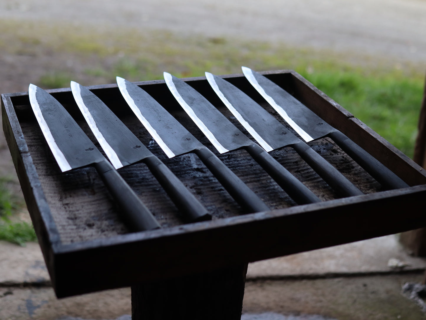 Integral bolster gyuto