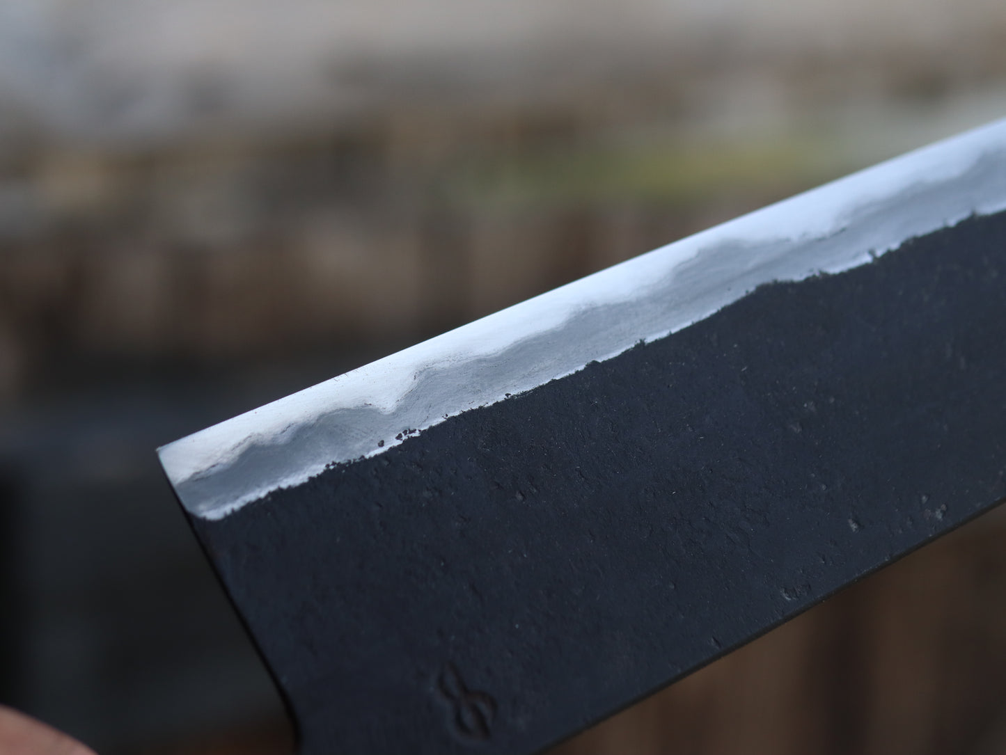 Integral bolster gyuto