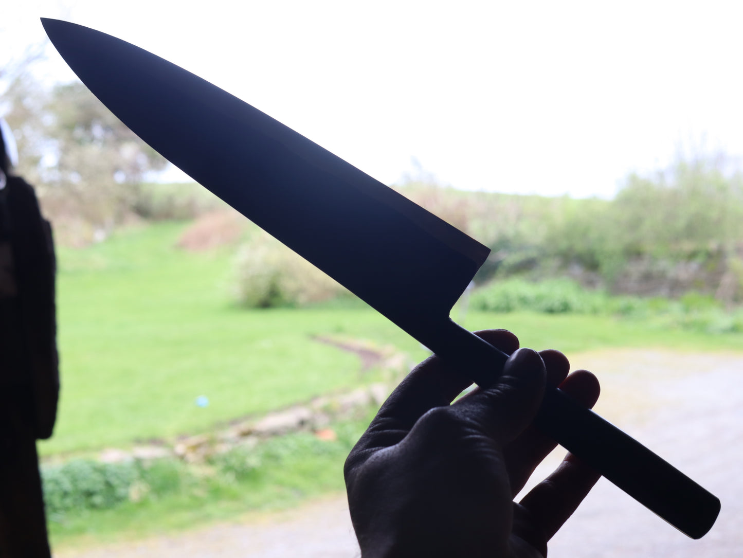 Integral bolster gyuto