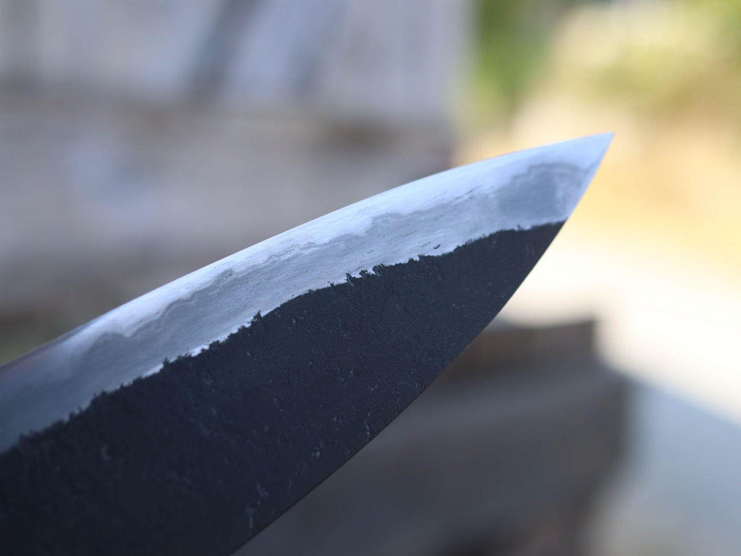 Integral bolster gyuto