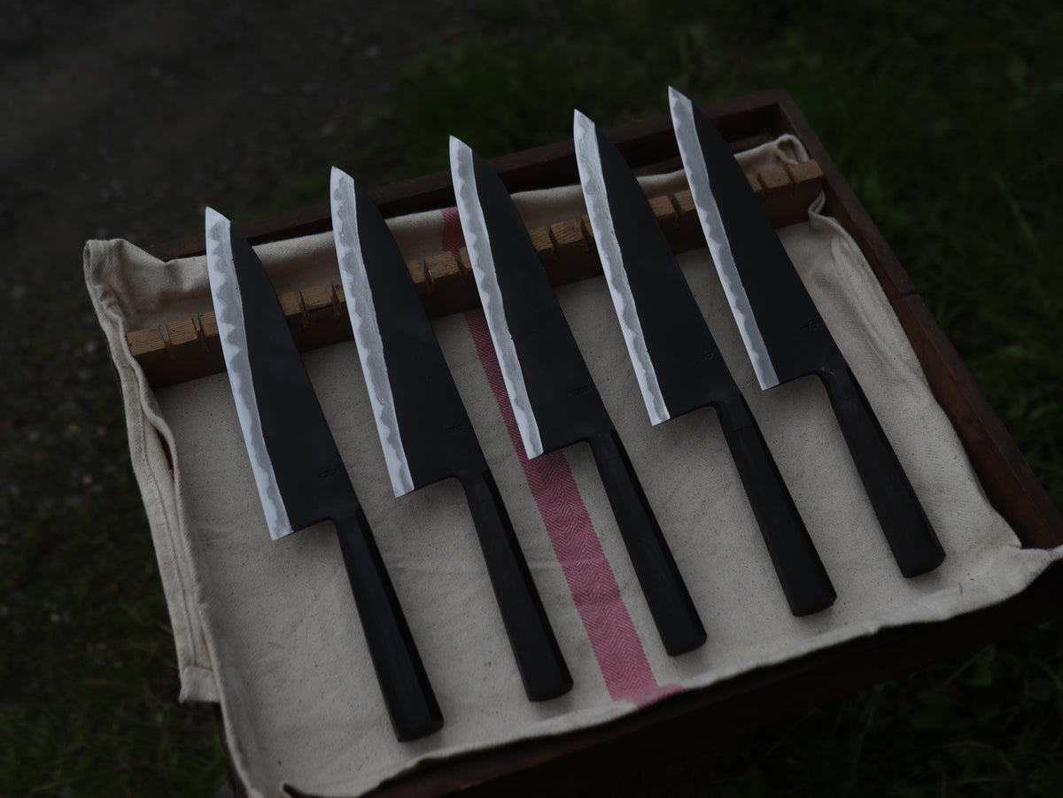 Integral bolster gyuto