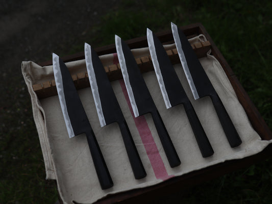 Integral bolster gyuto