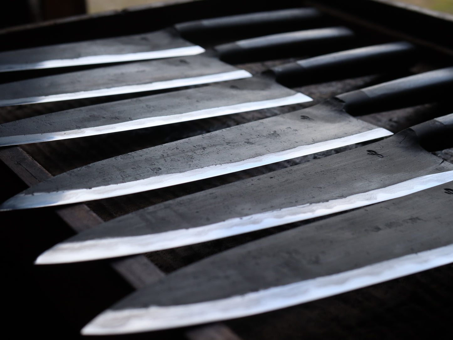 Integral bolster gyuto