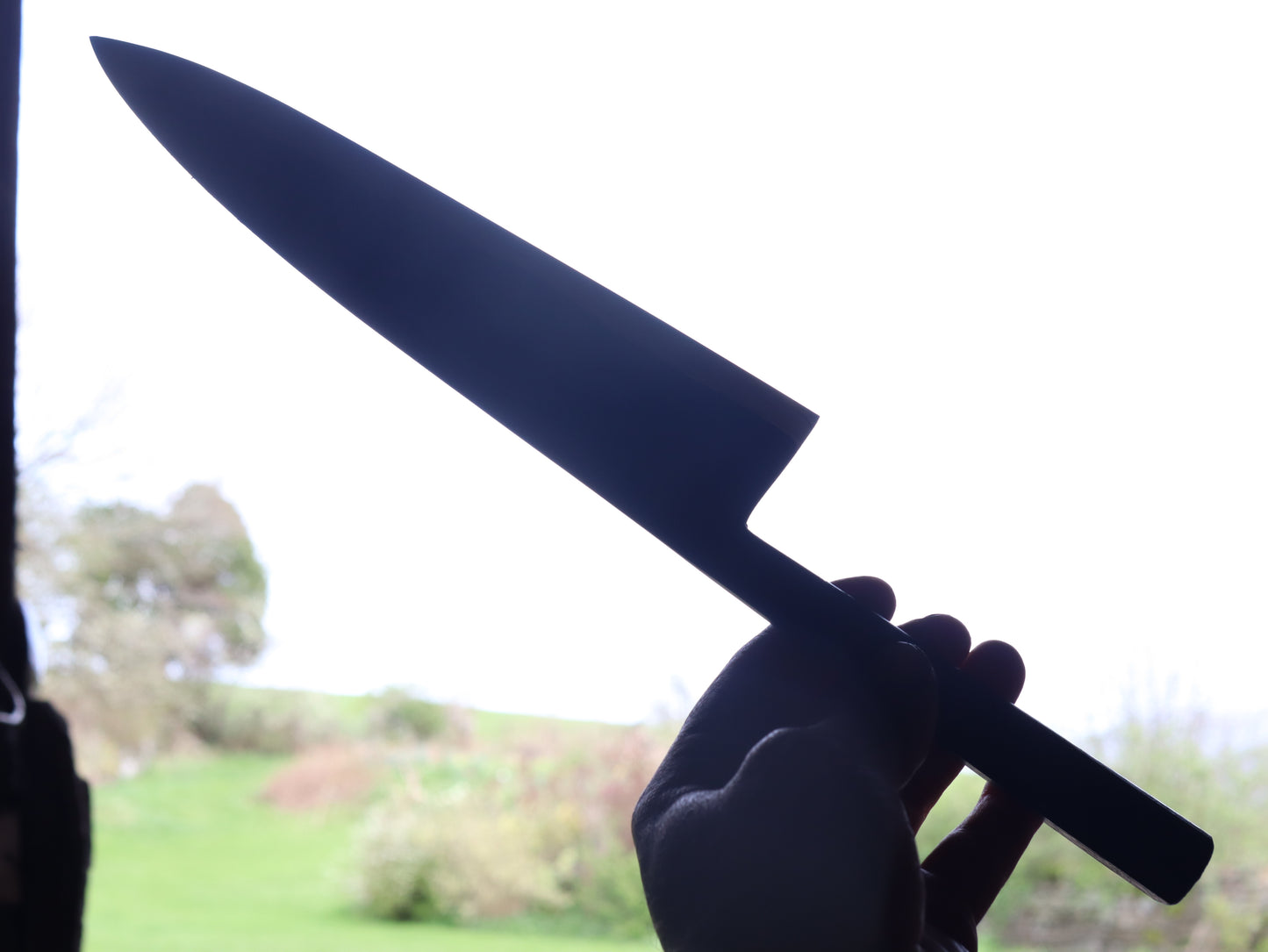 Integral bolster gyuto