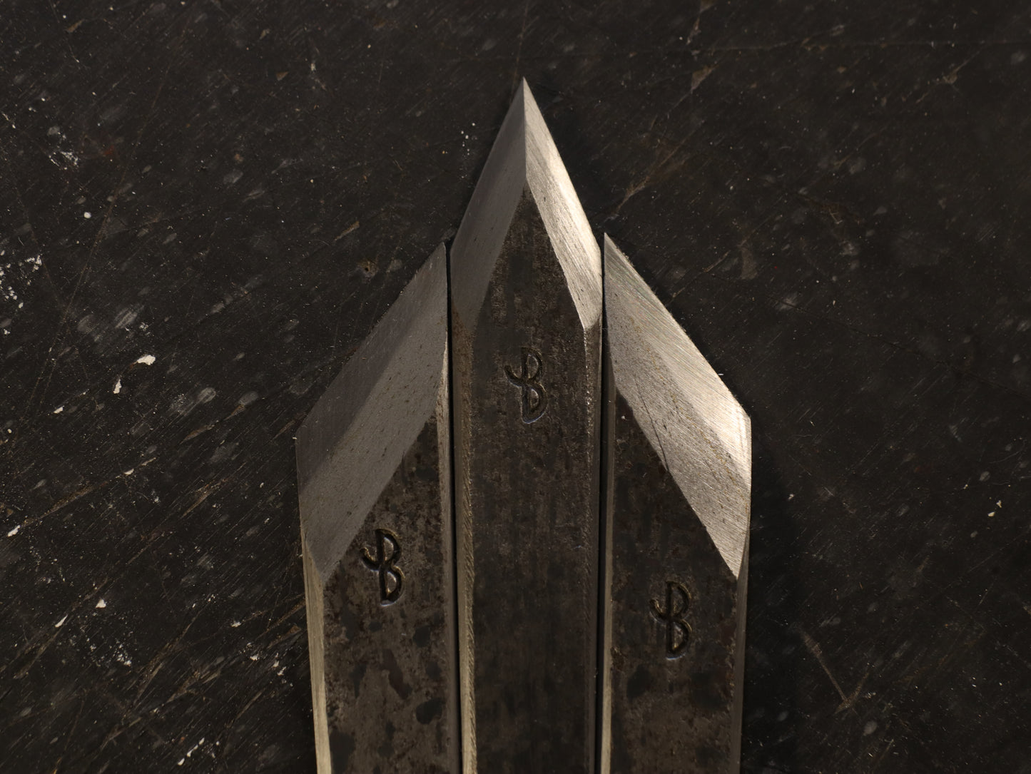 Set of three kiridashi