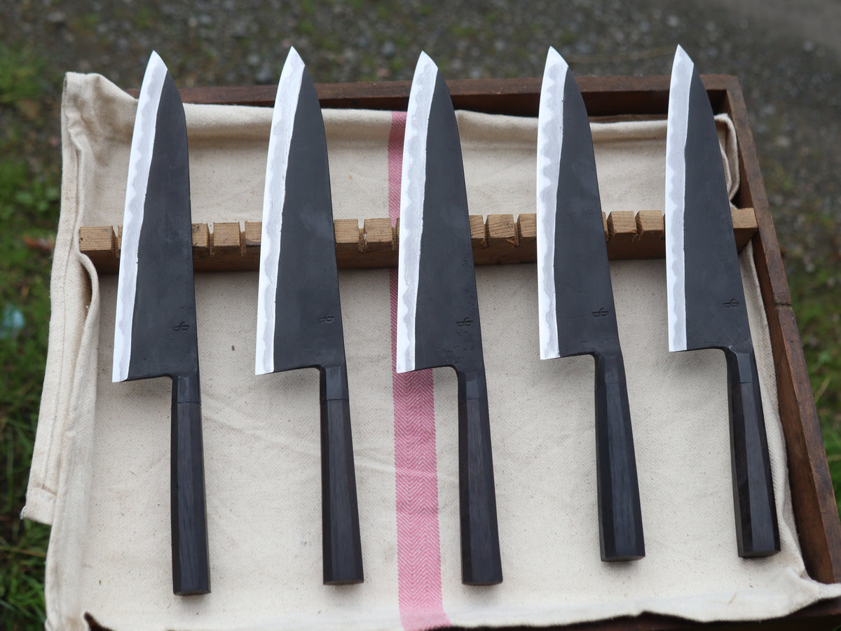 Integral bolster gyuto