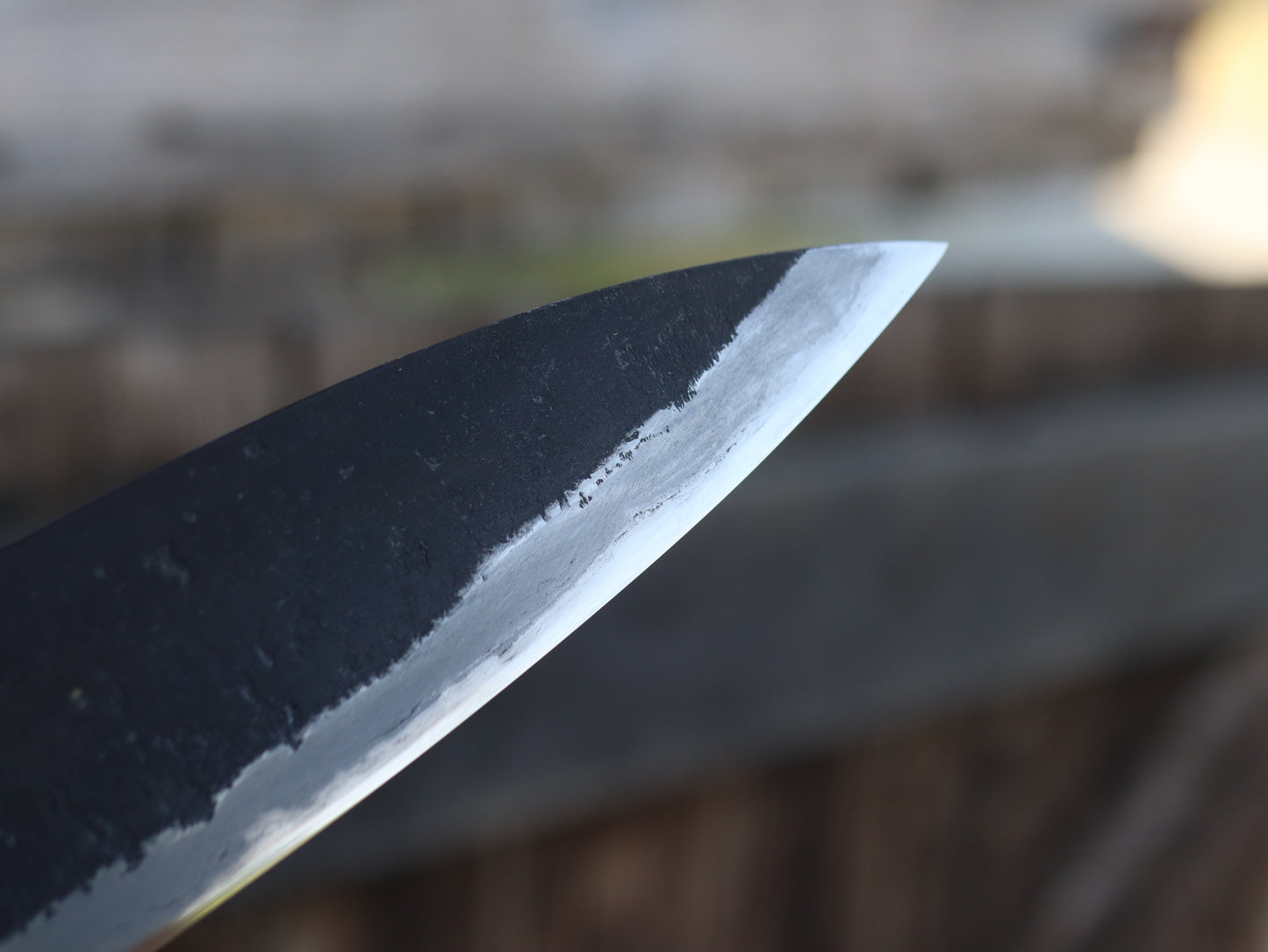Integral bolster gyuto