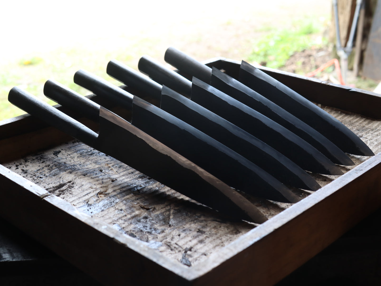 Integral bolster gyuto
