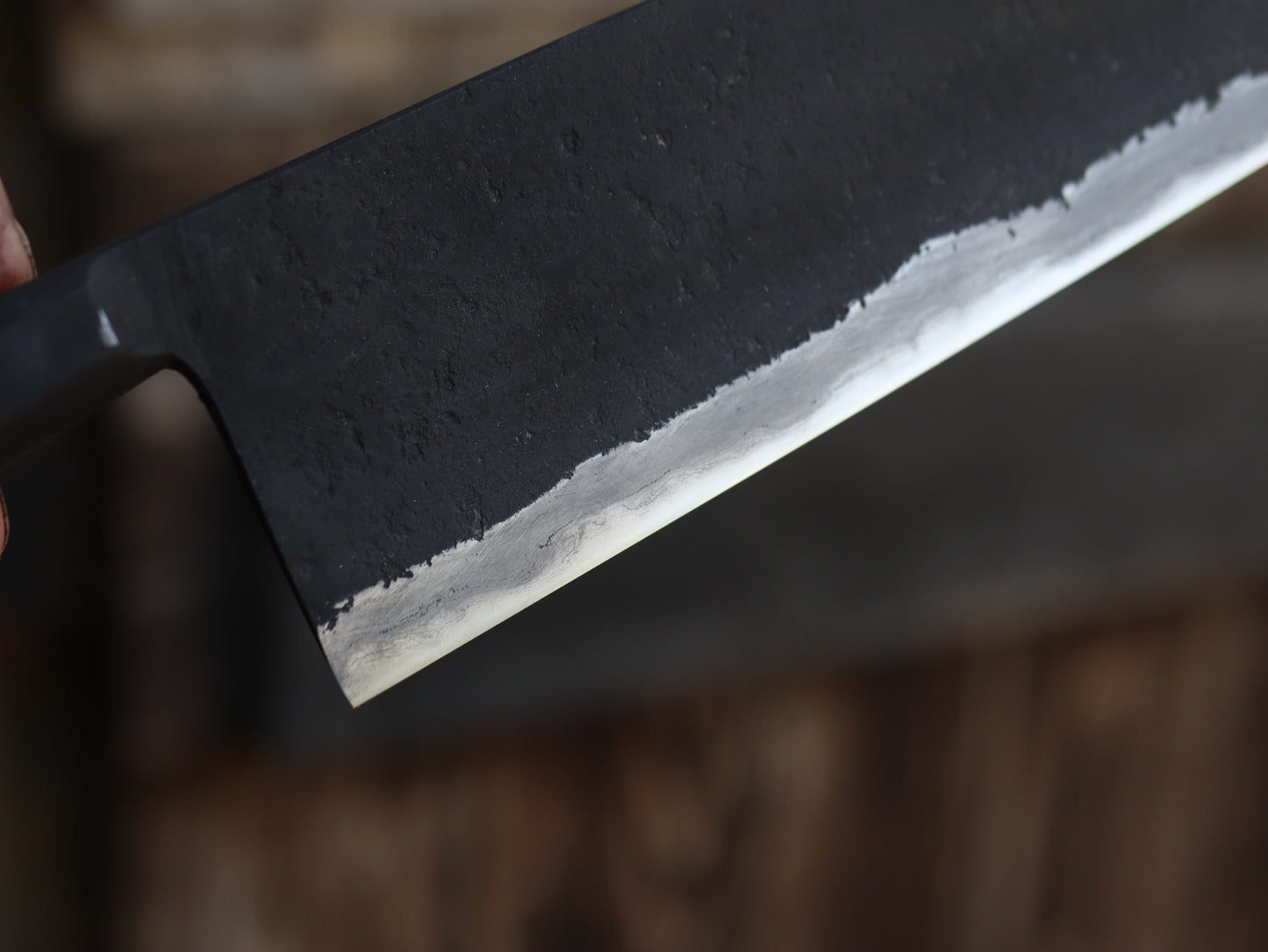 Integral bolster gyuto