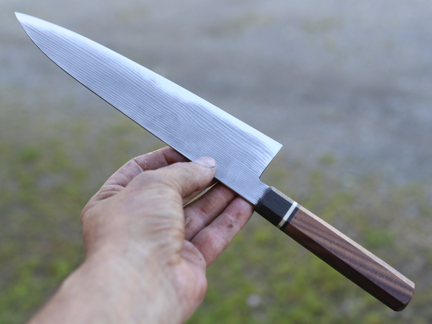 Side stack gyuto
