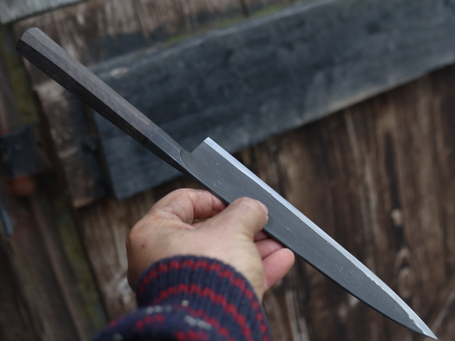 Integral bolster gyuto