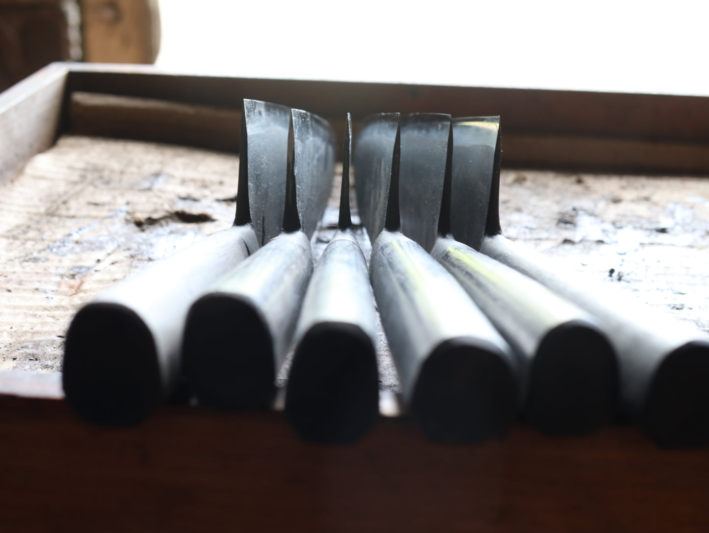 Integral bolster gyuto