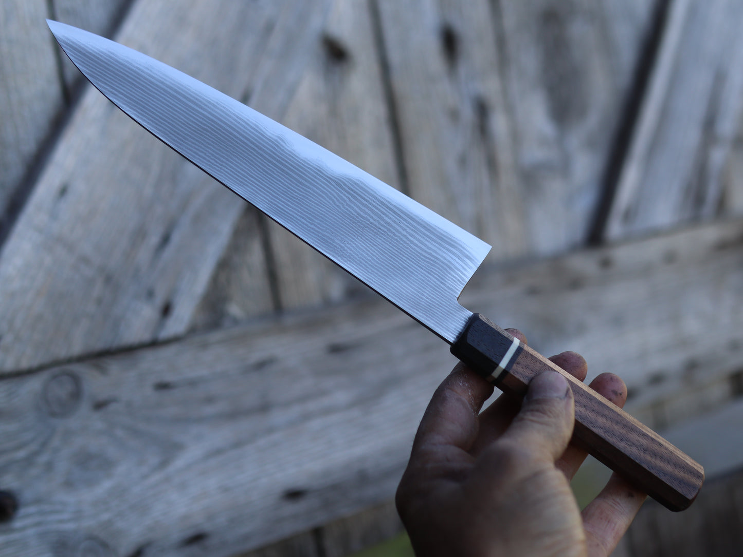 Side stack gyuto