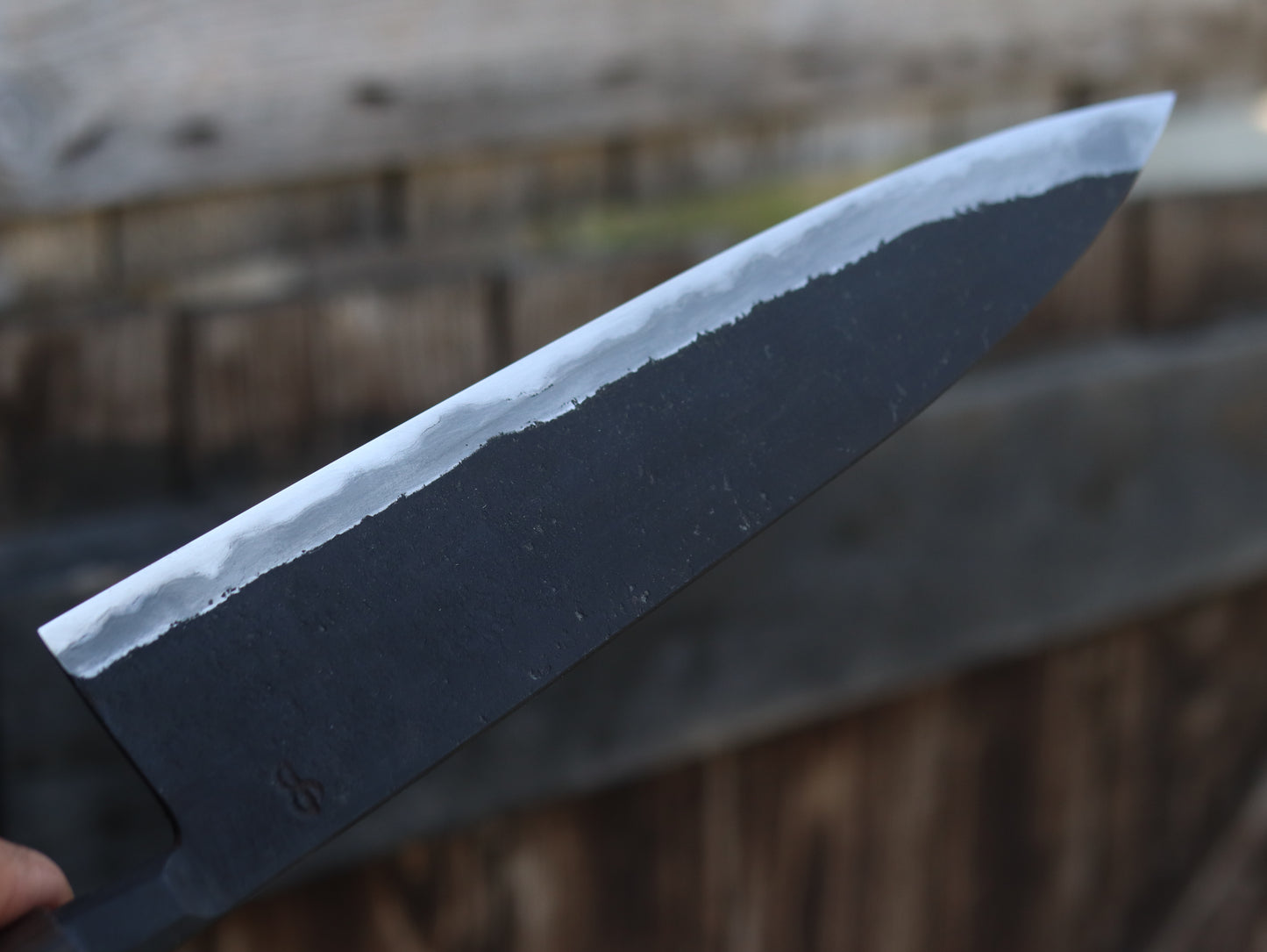 Integral bolster gyuto
